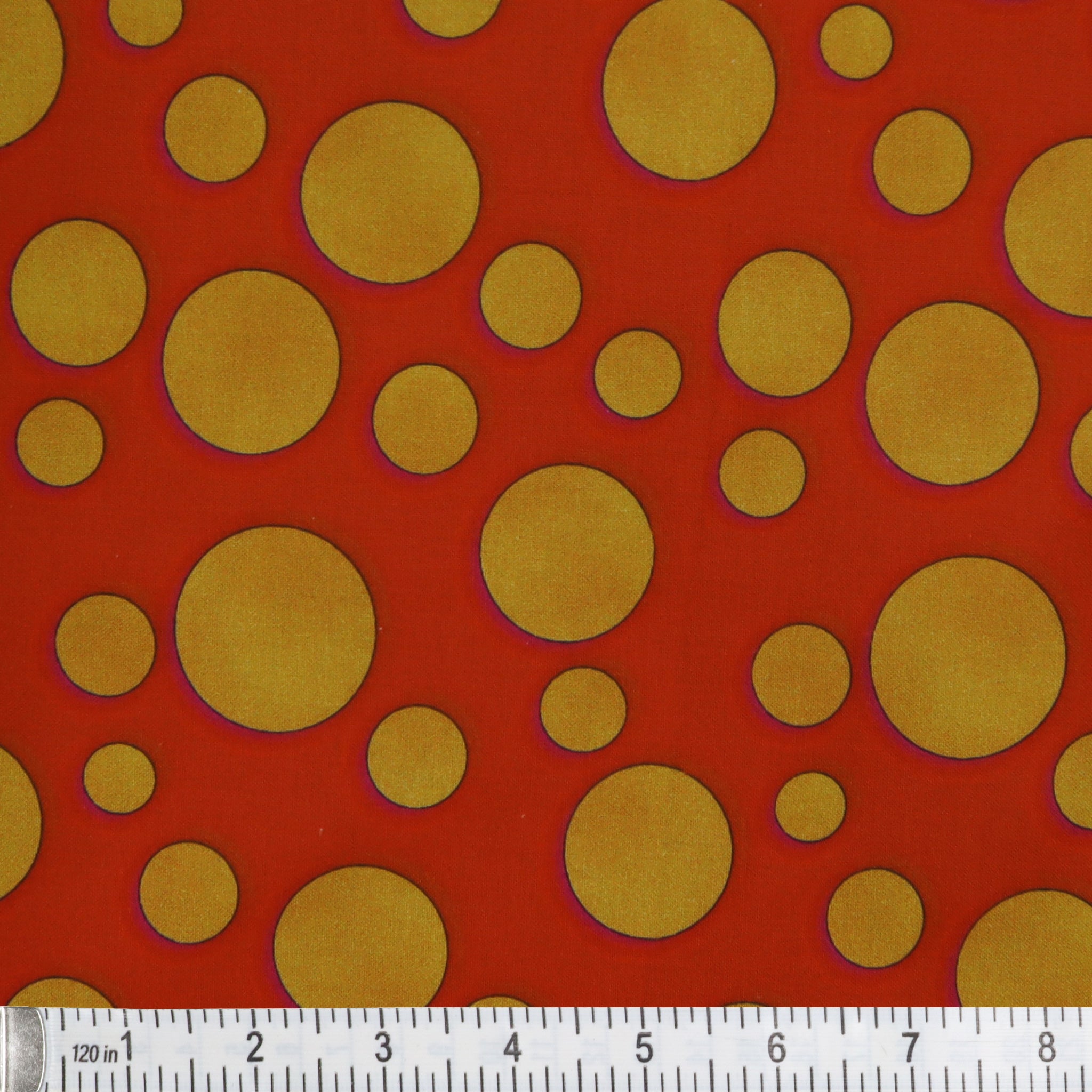 Newer Worlds Glow Dot 108" Wide Quilt Backing - Sun