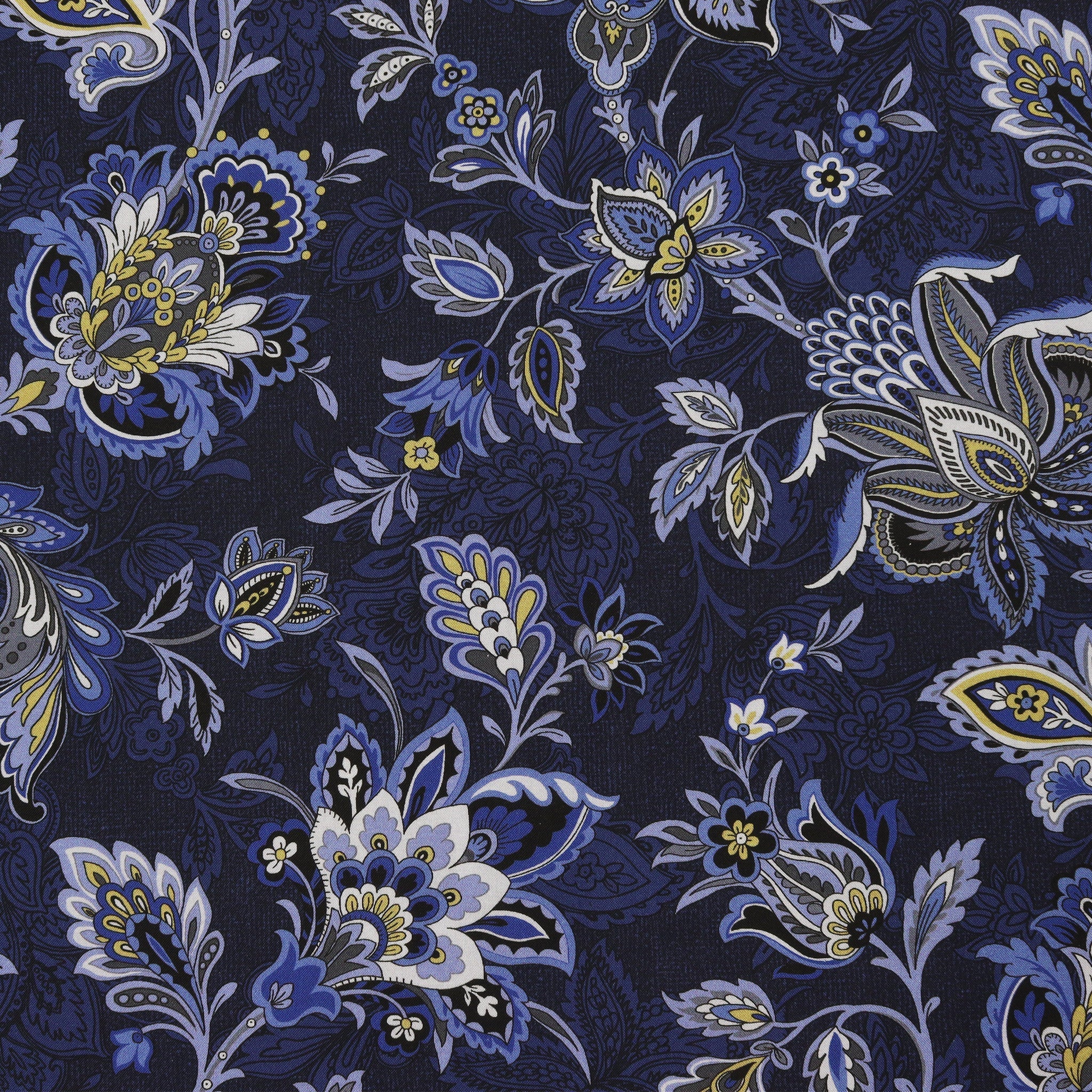 The Drawing Room 108" Wide Quilt Backing - Footstool Navy