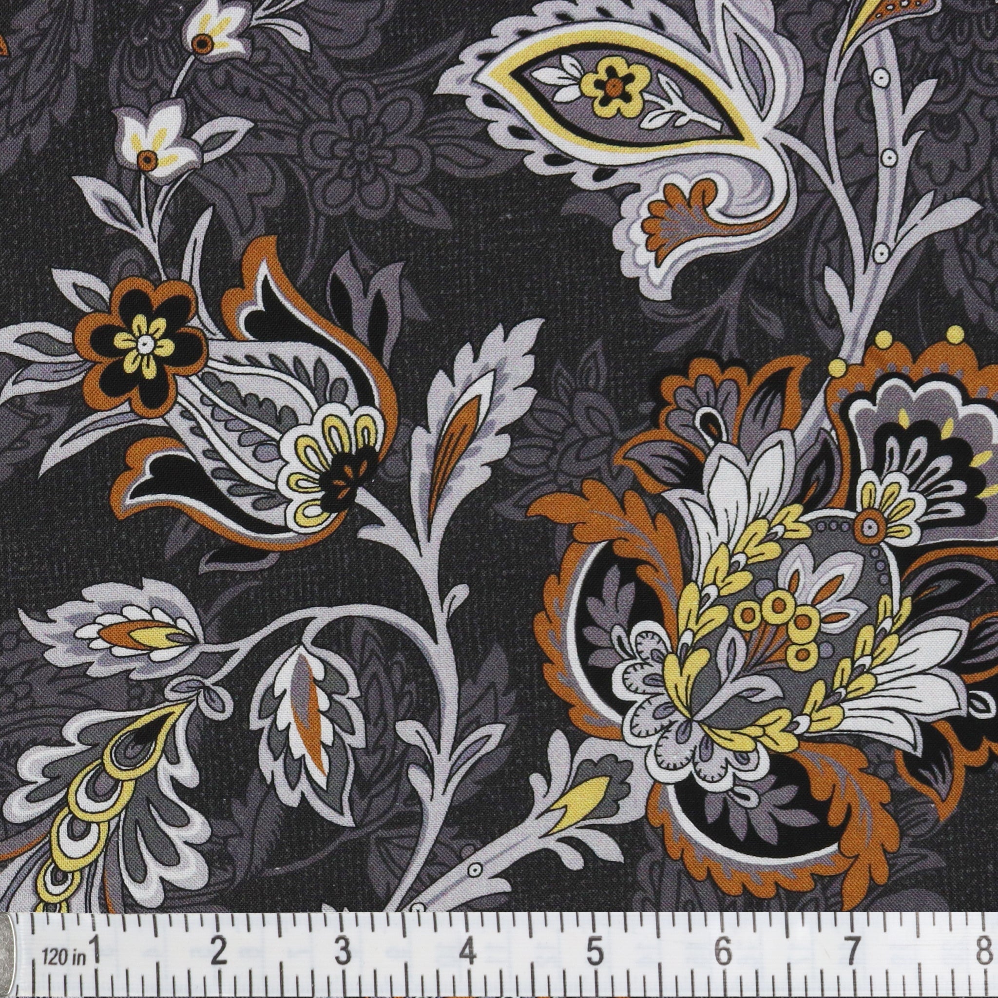 The Drawing Room 108" Wide Quilt Backing - Footstool Charcoal