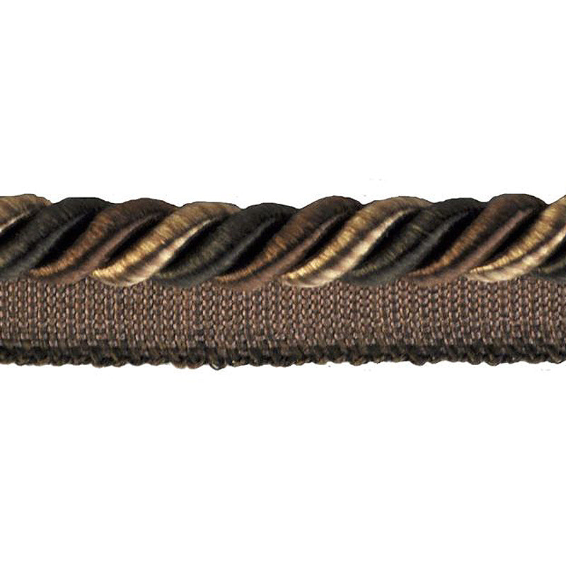 Basics Collection - 3/8" Cord with Lip (50 Yard Roll) - BC-10901-38/06 Toffee & Brown