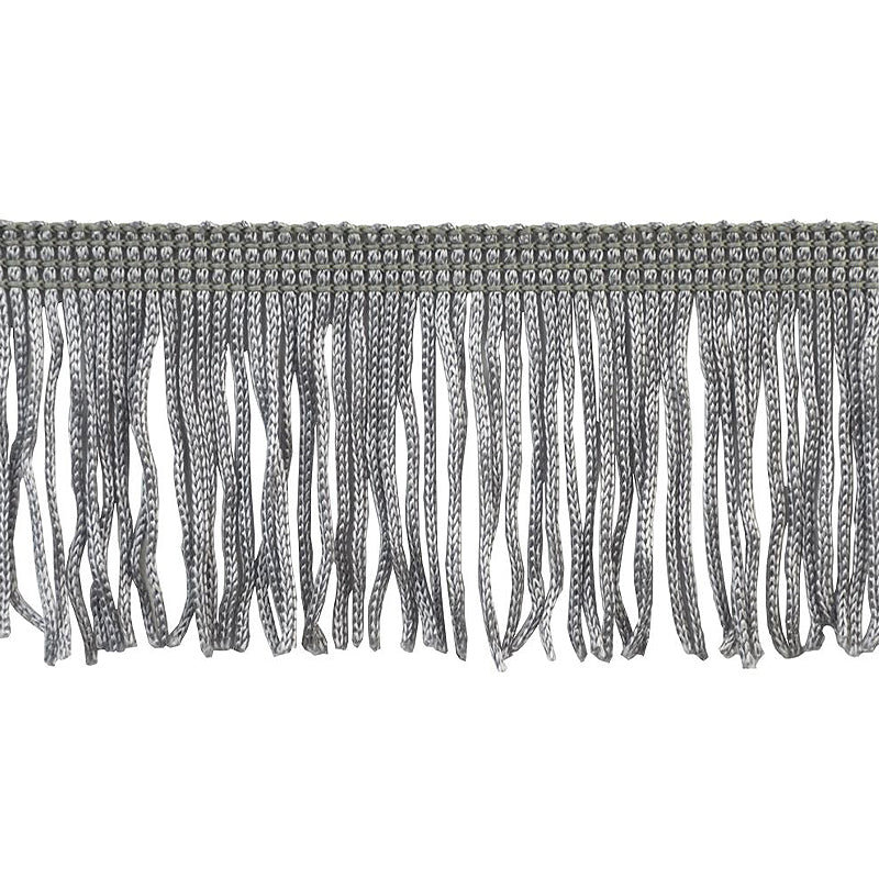 Belagio Enterprises - 2-inch Chainette Fringe (10 Yard Roll) - P-7043-11 Silver