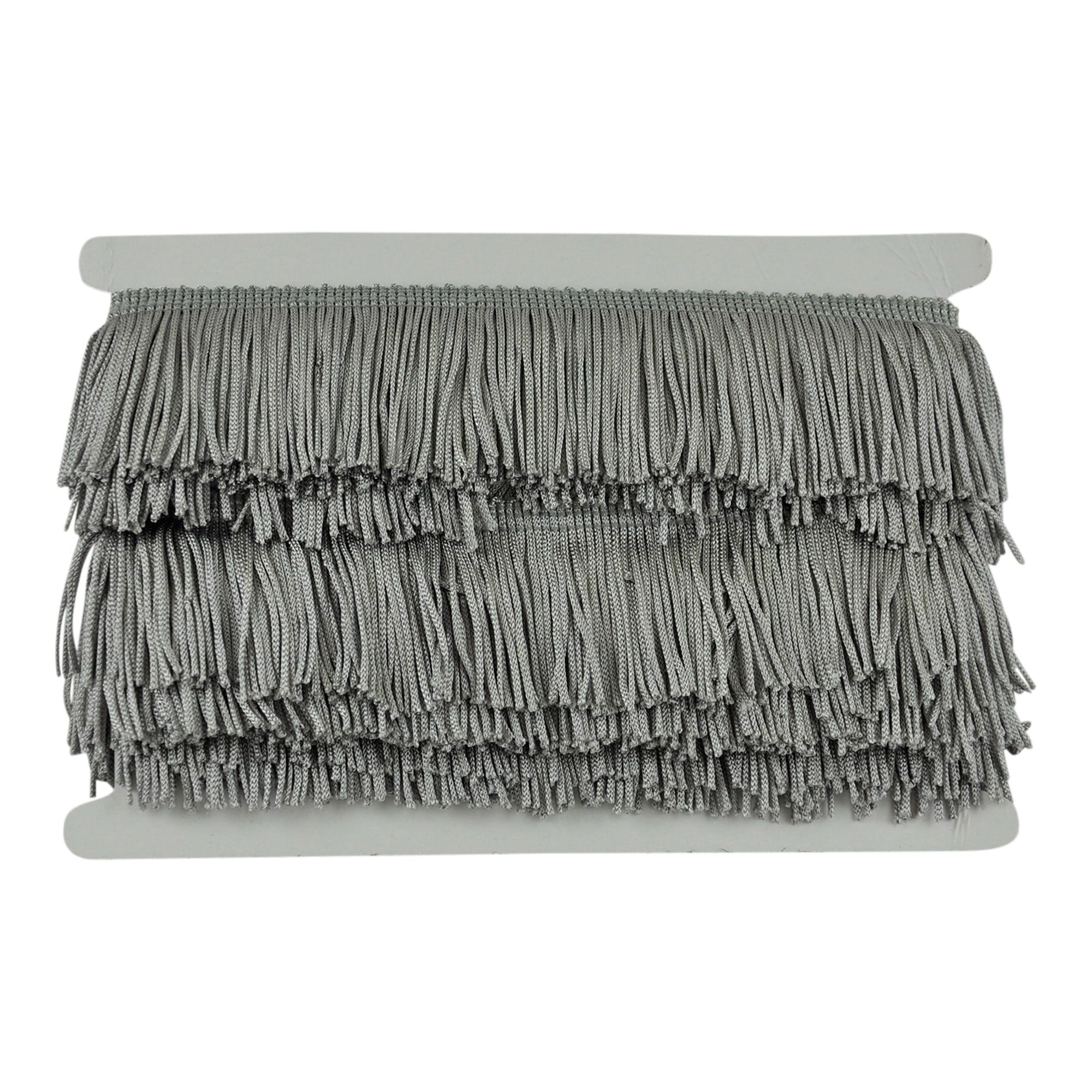 Belagio Enterprises - 2-inch Chainette Fringe (10 Yard Roll) - P-7043-11 Silver