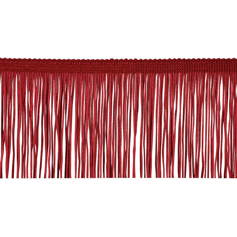 Belagio Enterprises - 2-inch Chainette Fringe (10 Yard Roll) - P-7043-17 Burgundy