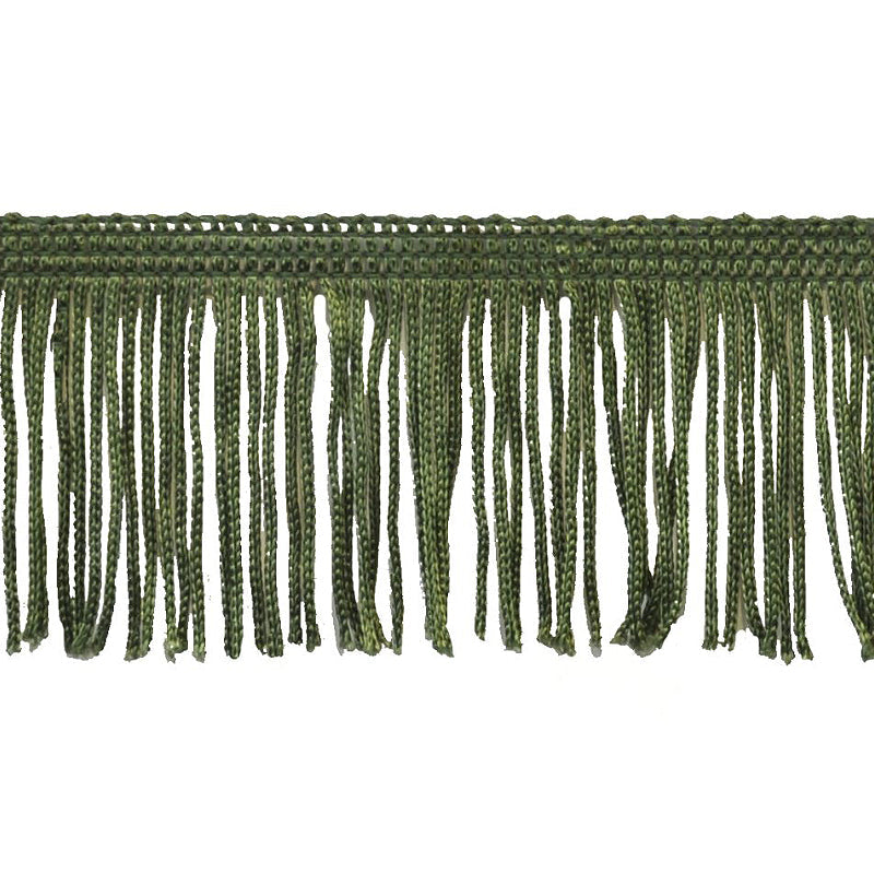 Belagio Enterprises - 2-inch Chainette Fringe (10 Yard Roll) - P-7043-25 Jungle Green