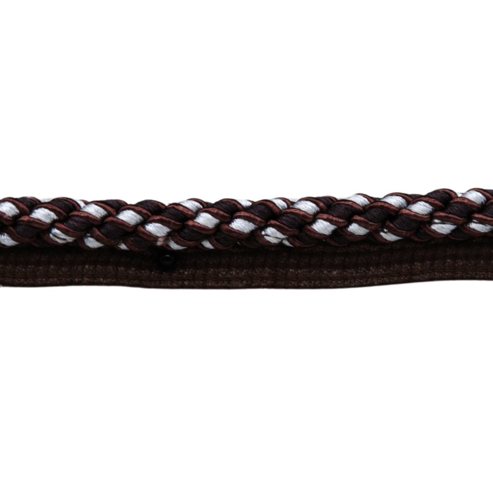 Belagio Enterprises - 3/8-inch Cord with Lip (5 Yard Roll) | BC-1012-23/66 Teal/Chocolate