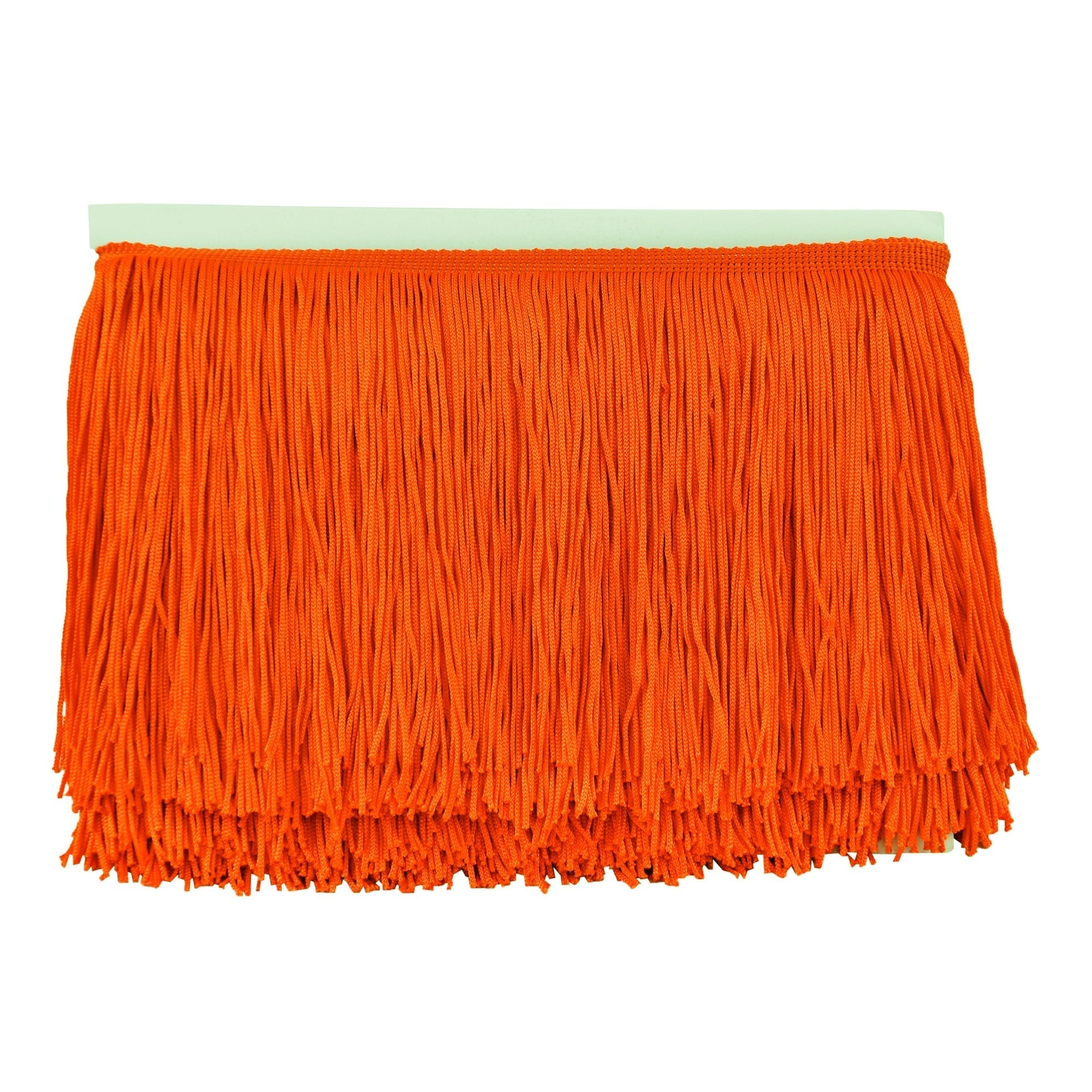 Belagio Enterprises - 4-inch Chainette Fringe (10 Yard Roll) - P-7044-19 Orange