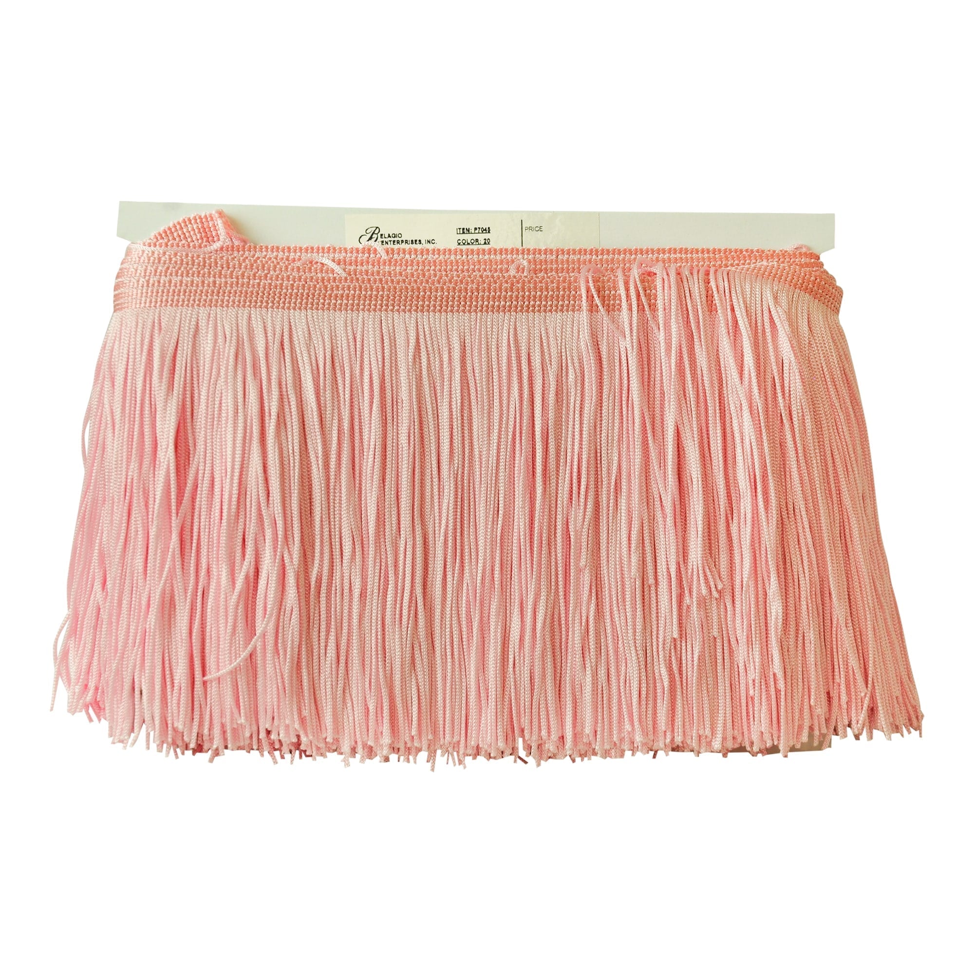 Belagio Enterprises - 4-inch Chainette Fringe (10 Yard Roll) - P-7044-20 Pink
