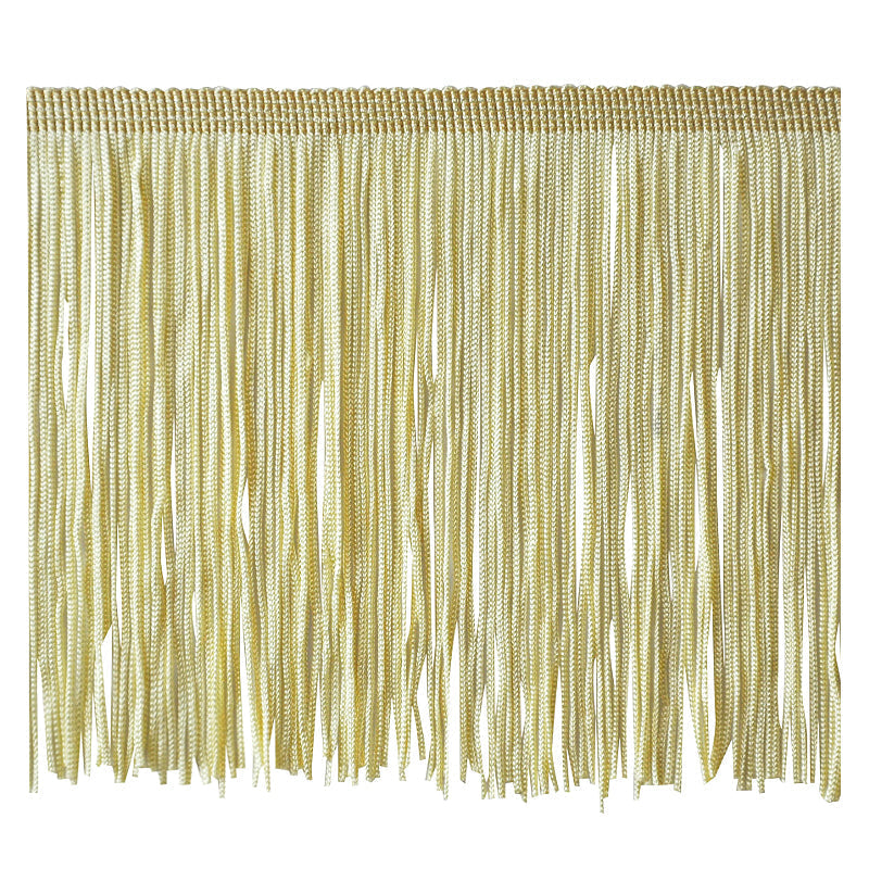 Belagio Enterprises - 4-inch Chainette Fringe (10 Yard Roll) - P-7044-24 Ivory