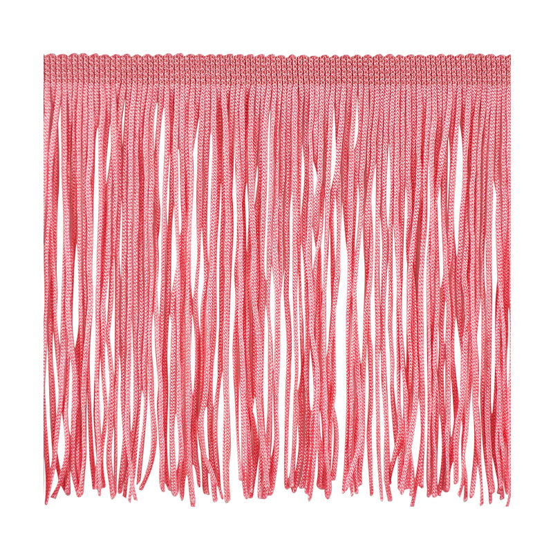 Belagio Enterprises - 6-inch Chainette Fringe (10 Yard Roll) - P-7045-08 Rose Mauve