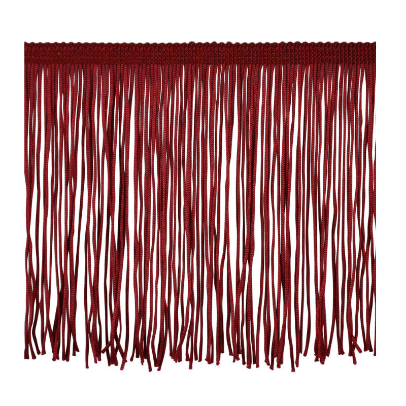 Belagio Enterprises - 6-inch Chainette Fringe (10 Yard Roll) - P-7045-17 Wine