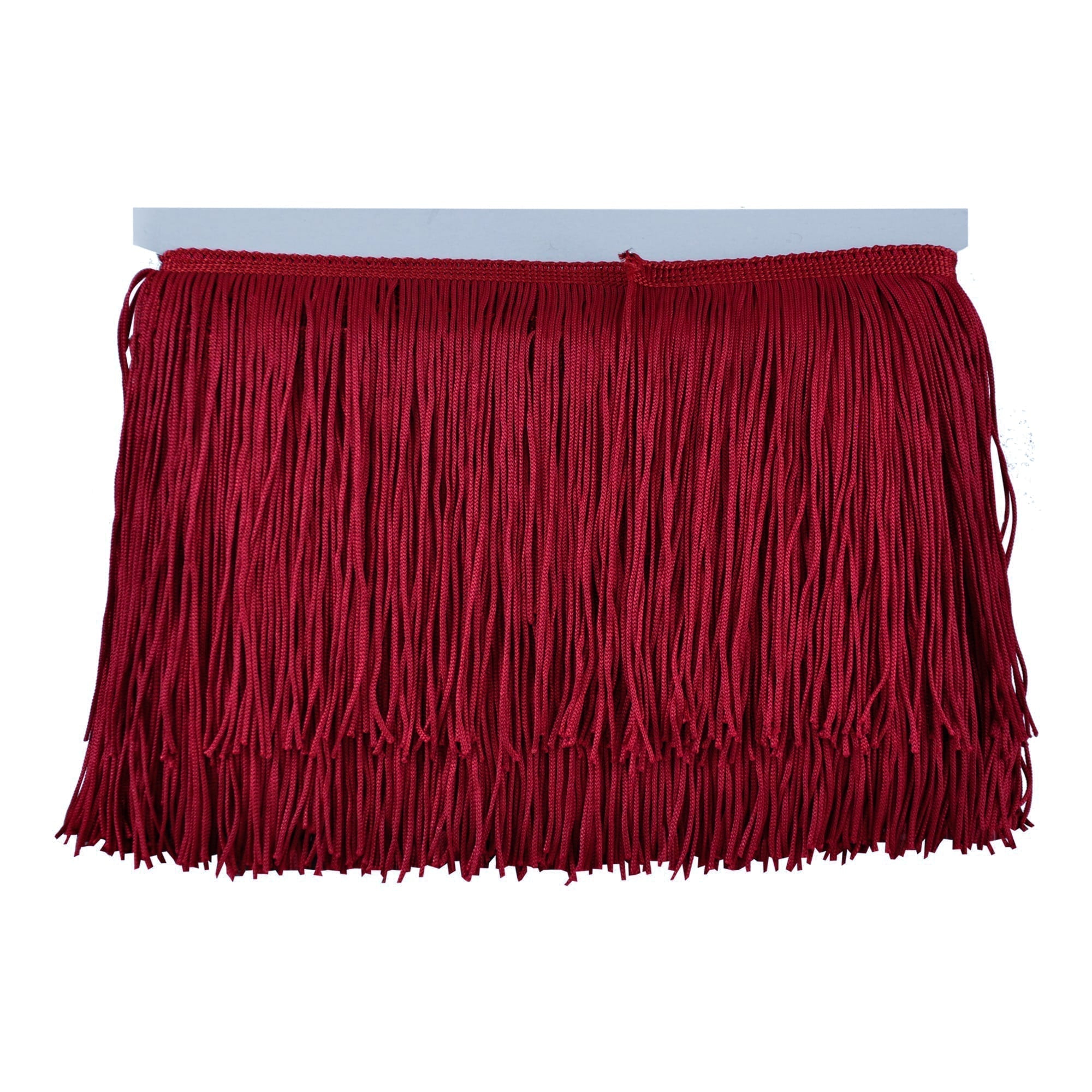 Belagio Enterprises - 6-inch Chainette Fringe (10 Yard Roll) - P-7045-17 Wine