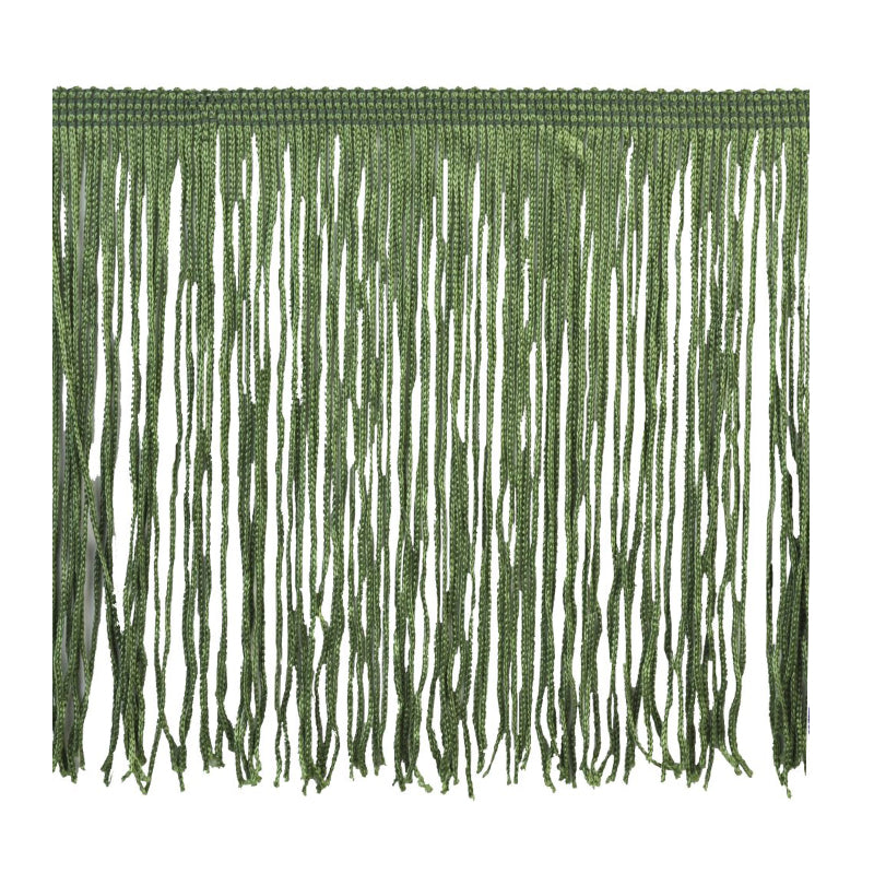 Belagio Enterprises - 6-inch Chainette Fringe (10 Yard Roll) - P-7045-25 Hunter Green