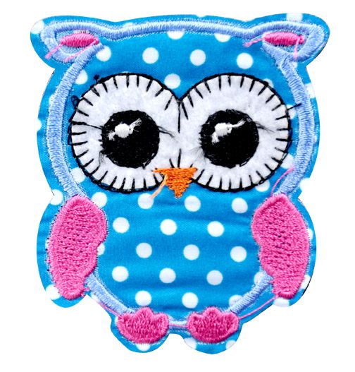 Belagio Enterprises - Assorted Appliques Owl (12pcs per Pack) - BM-5531