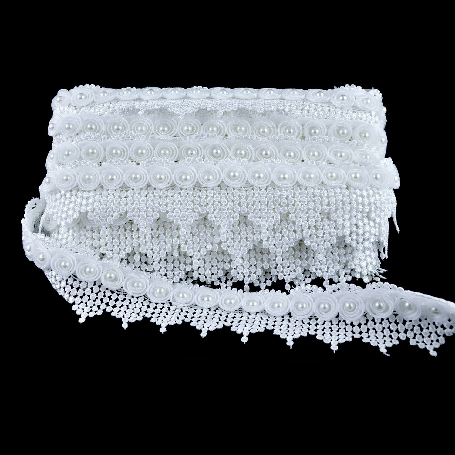 Belagio Enterprises - Venice Lace Trim with Swirl Design - 2" Width (14.5 Yard Roll) - BPV-300