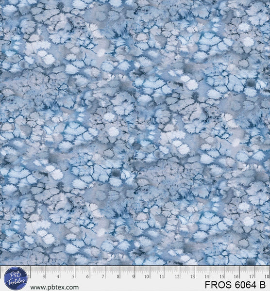 Blue Frost FROS-6064-B Cotton 44/45 Fabric Per Yard