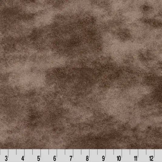 Brown Simply Taupe Extra Wide Mist Cuddle Fabric per yard