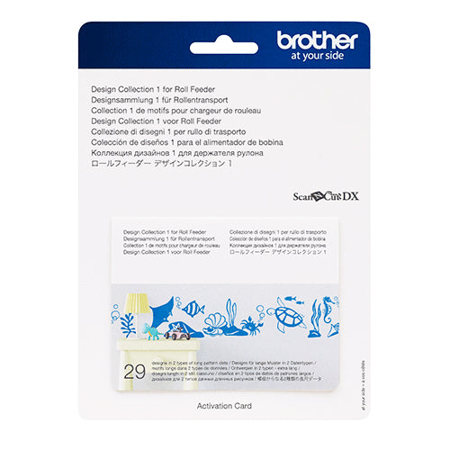 Brother ScanNCut Animal Roll Feeder Design Collection #1 - 29 Patterns