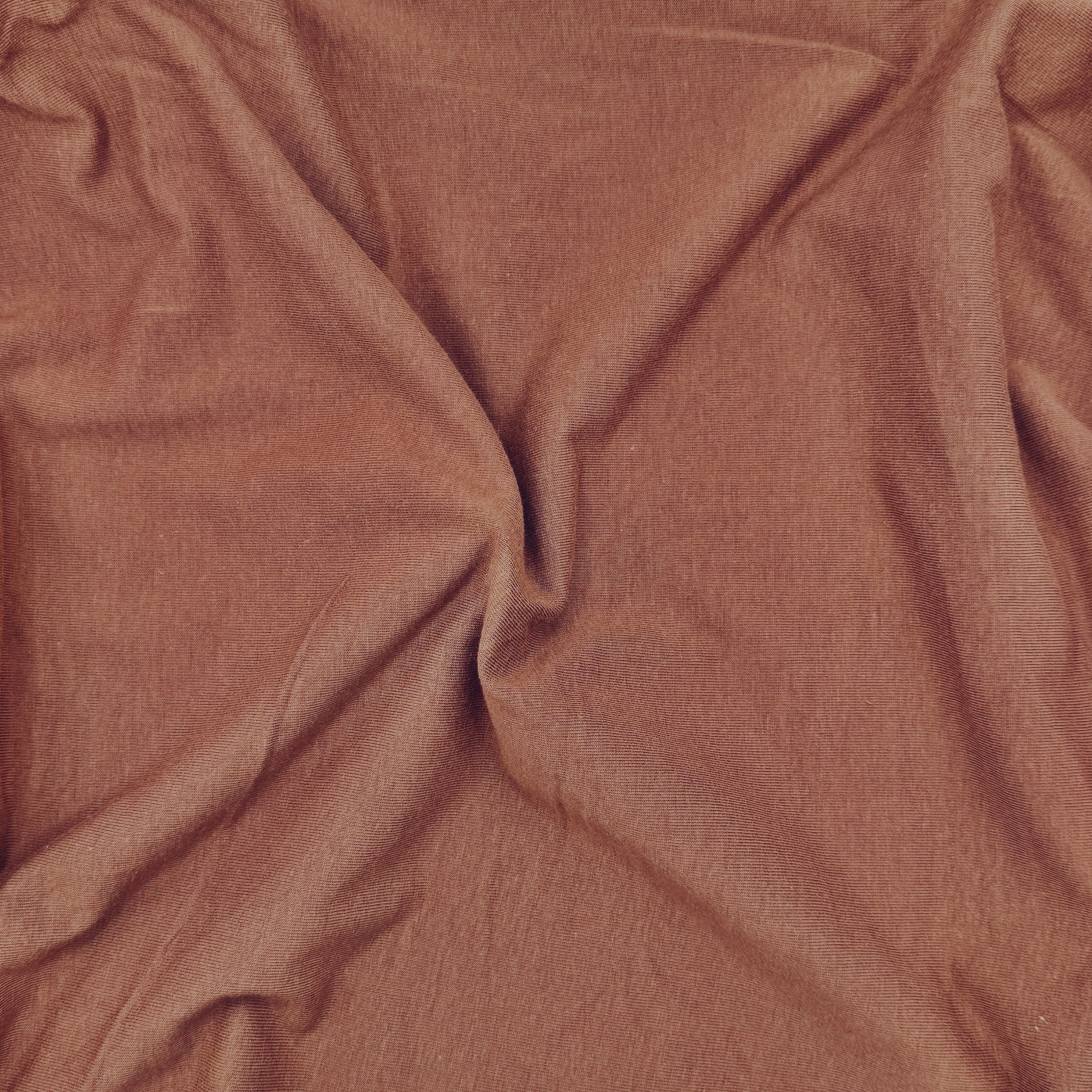 FabricLA 10 oz Cotton Spandex Jersey Knit Fabric – 4-Way Stretch | Mocha Brown