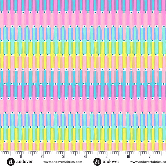 Candy Shelved Cotton 44"/45" Fabric Per Yard