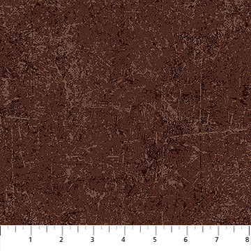 Chocolate Glisten 43"/44" Cotton Fabric Per Yard