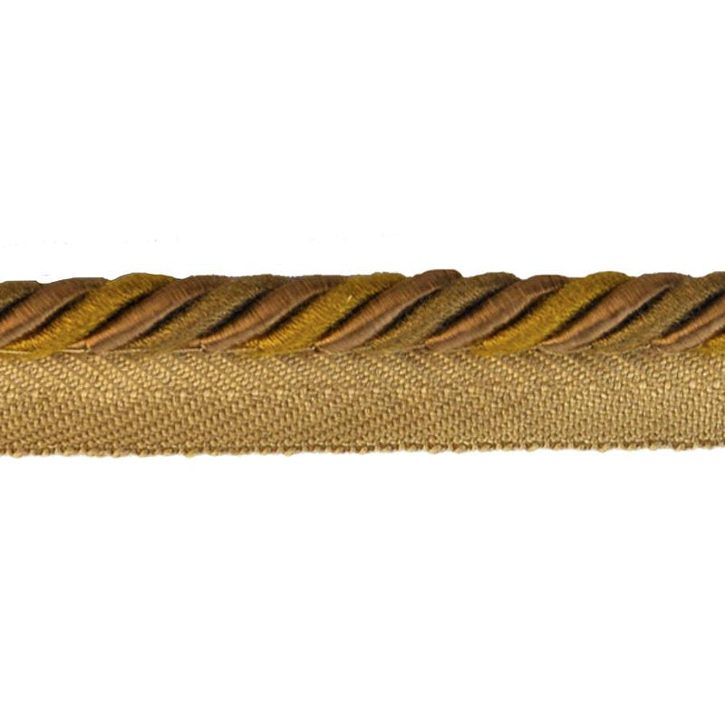 Colors Collection - 1/4" Cord with Lip (25 Yard Roll) - BC-10008-38 Toffee