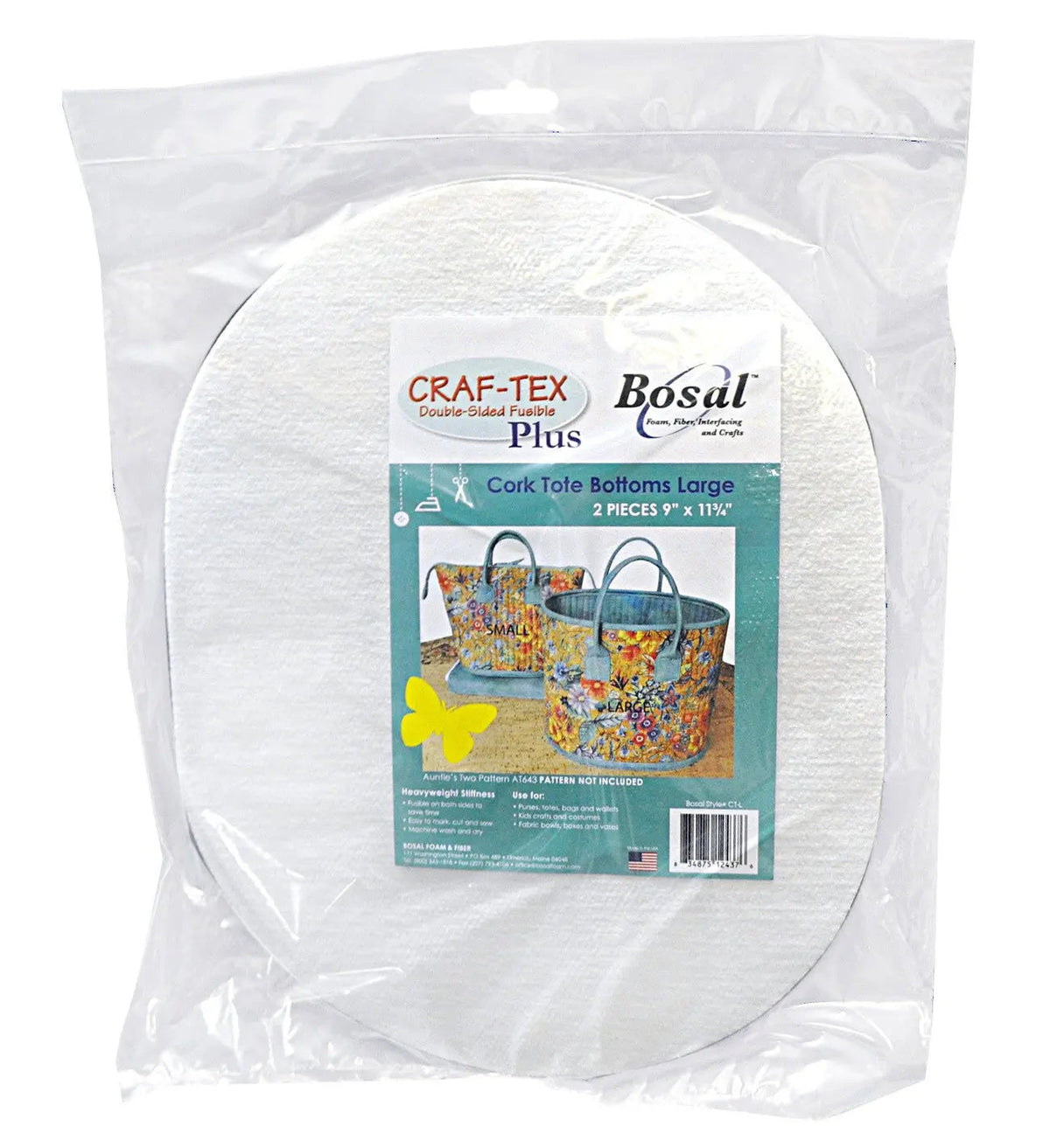 Craf Tex Cork Tote Bottoms Large