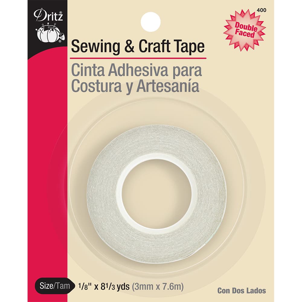 Basting Tape, 1/8" x 8-1/3 yd, Dritz
