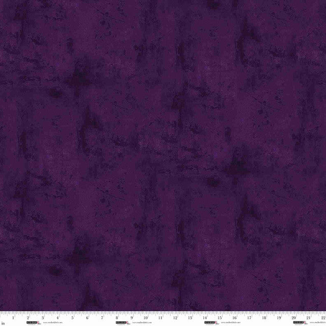 Eggplant Surface Design Funny Girl 44"/45" Cotton Fabric