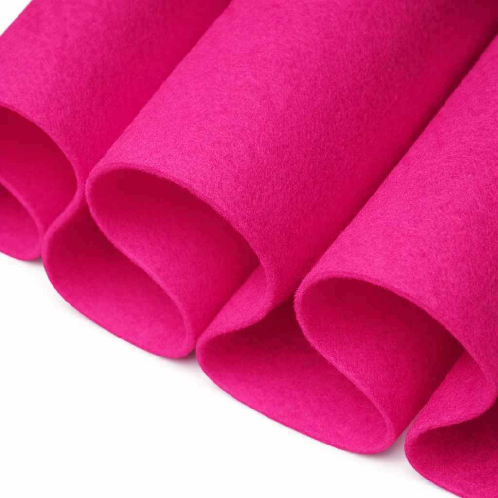 Acrylic Felt Fabric Sold By Bolt Multiple Colors | Wholesale