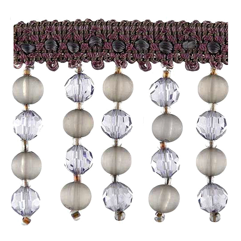 Fascination Collection - 2 1/4" length BEADED FRINGE (15 Yard Roll) - BB-987-04 Royal Blue