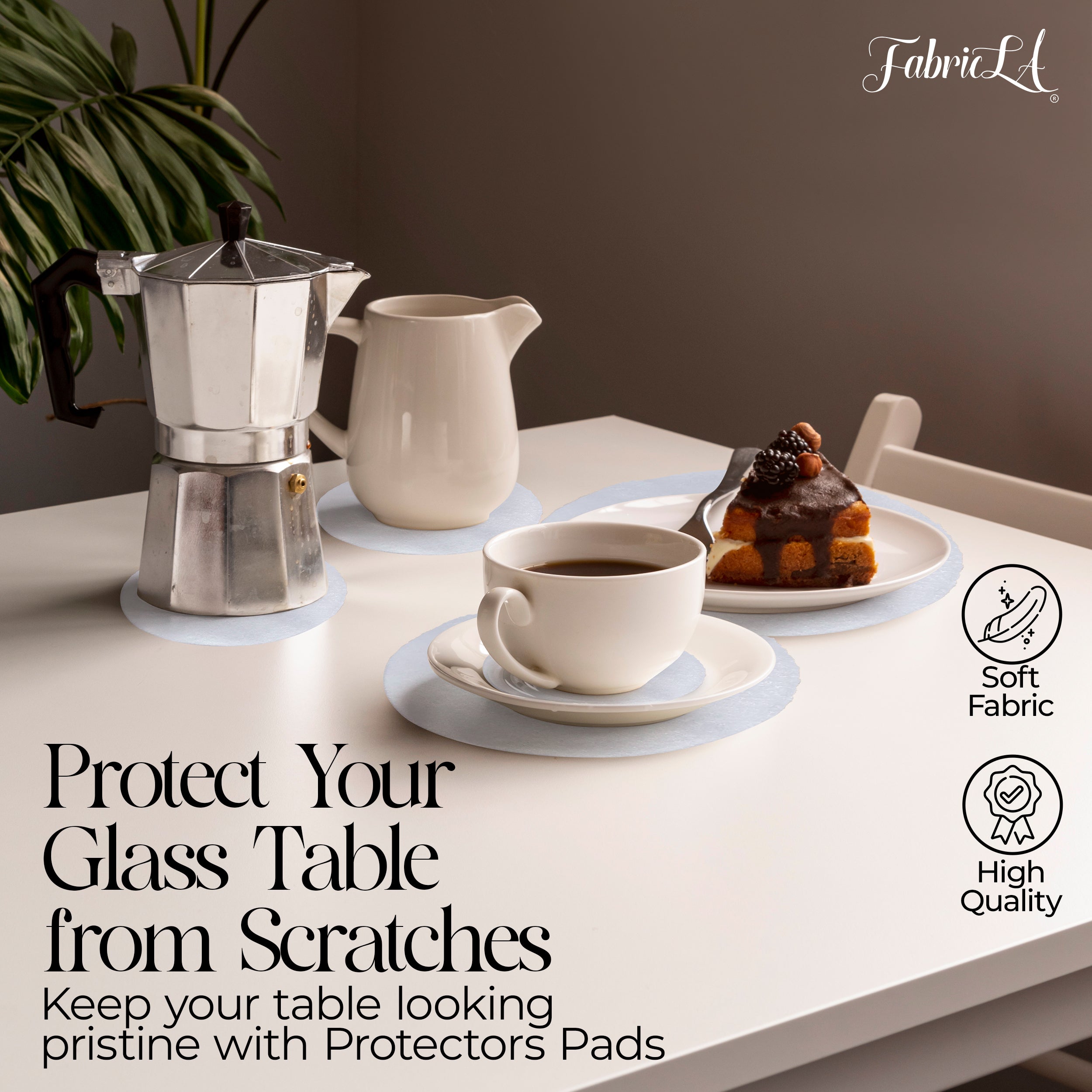 Felt Dish & Plate Protection Dividers – 48-Piece Set