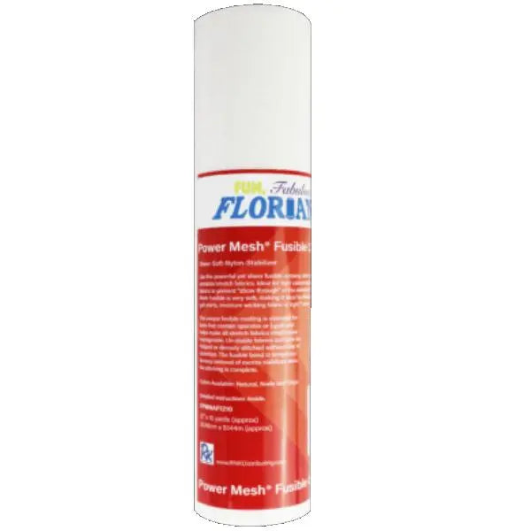 Floriani Power Mesh Fusible 12" x 10 yds - NATURAL