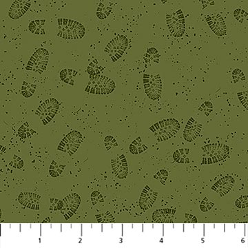 Forest Take a Hike Camping Therapy Cotton 44"/45" Fabric Per Yard