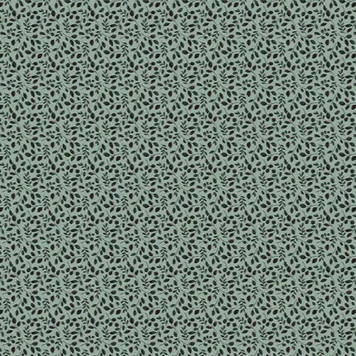 Garden Leaves Quilting Cuddle Green Fabric per yard