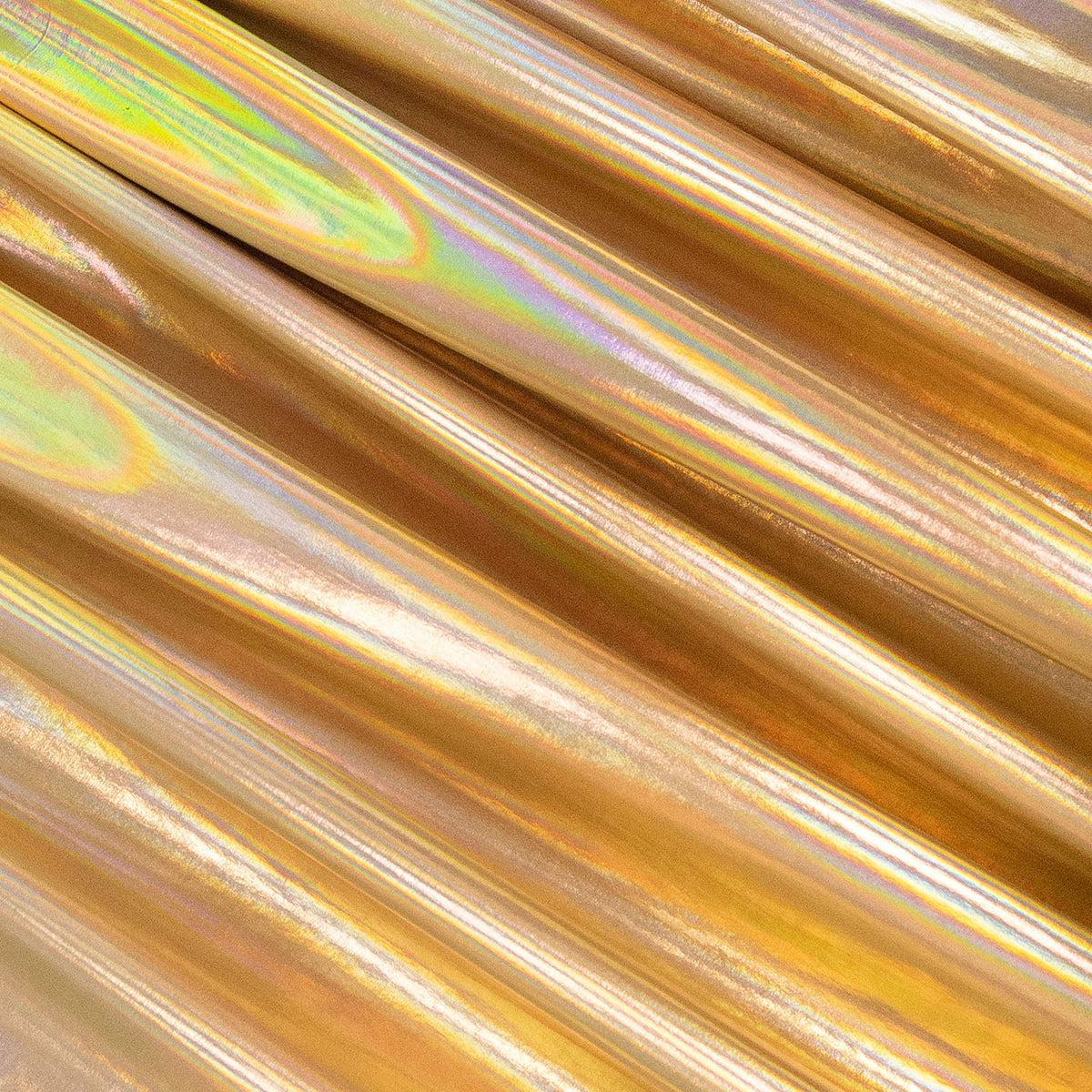 Hologram Metallic Foil Spandex Knit Fabric | 4-Way Stretch Multicolor