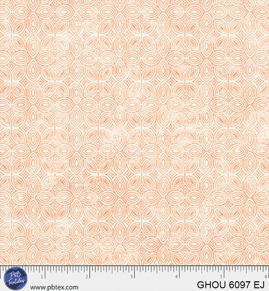 Golden Hour Earth Toned Tiled Geo Cotton 44/45 Fabric Per Yard