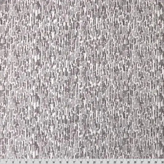 Grey Alloy Dash Cuddle Extra Wide Fabric per yard