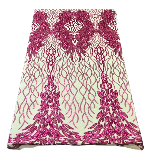 Lioness Stretch Sequins Fabric