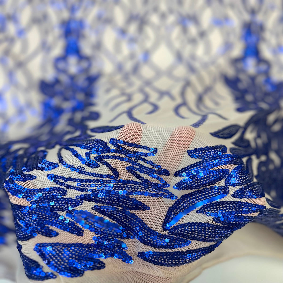 Lioness Stretch Sequins Fabric