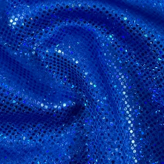 Hologram Dot Stretch Nylon Spandex Tricot | Spandex Palace Royal
