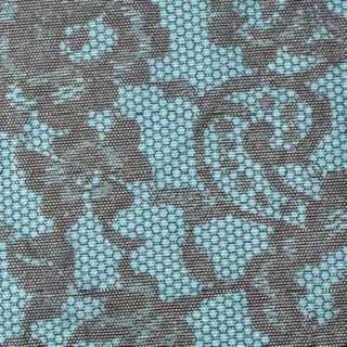 Floral Print Stretch Power Mesh Fabric | Spandex Palace