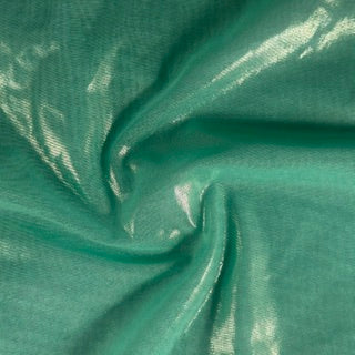 Ultrashine Foil Stretch Power Mesh Fabric | Spandex Palace Lime Gold