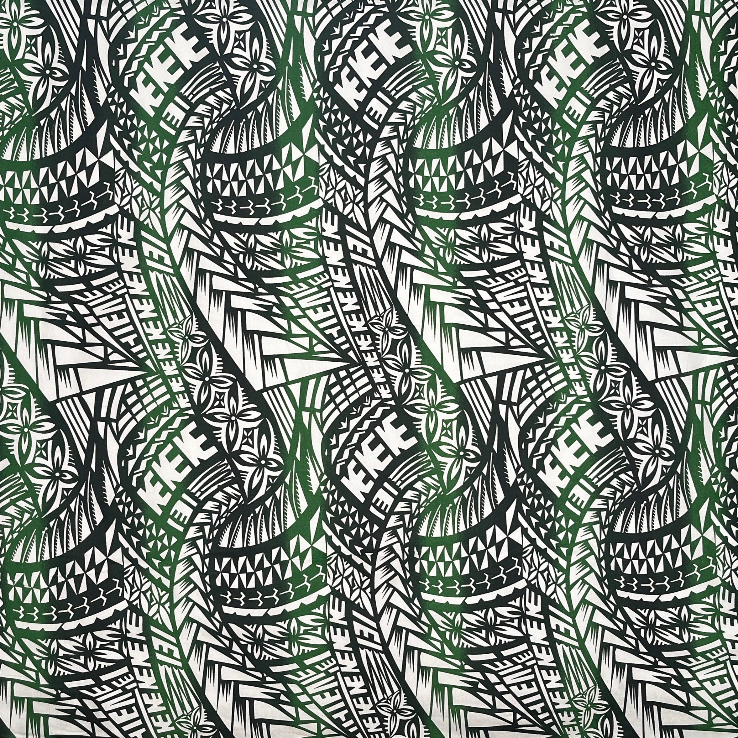 Traditional Polynesian Tattoo Fabric | Cotton Light-Barkcloth | Spandex Palace