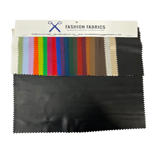 Two Way Stretch Faux Leather Vinyl Fabric | Spandex Palace