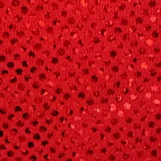 Hologram Dot Stretch Nylon Spandex Tricot | Spandex Palace Red