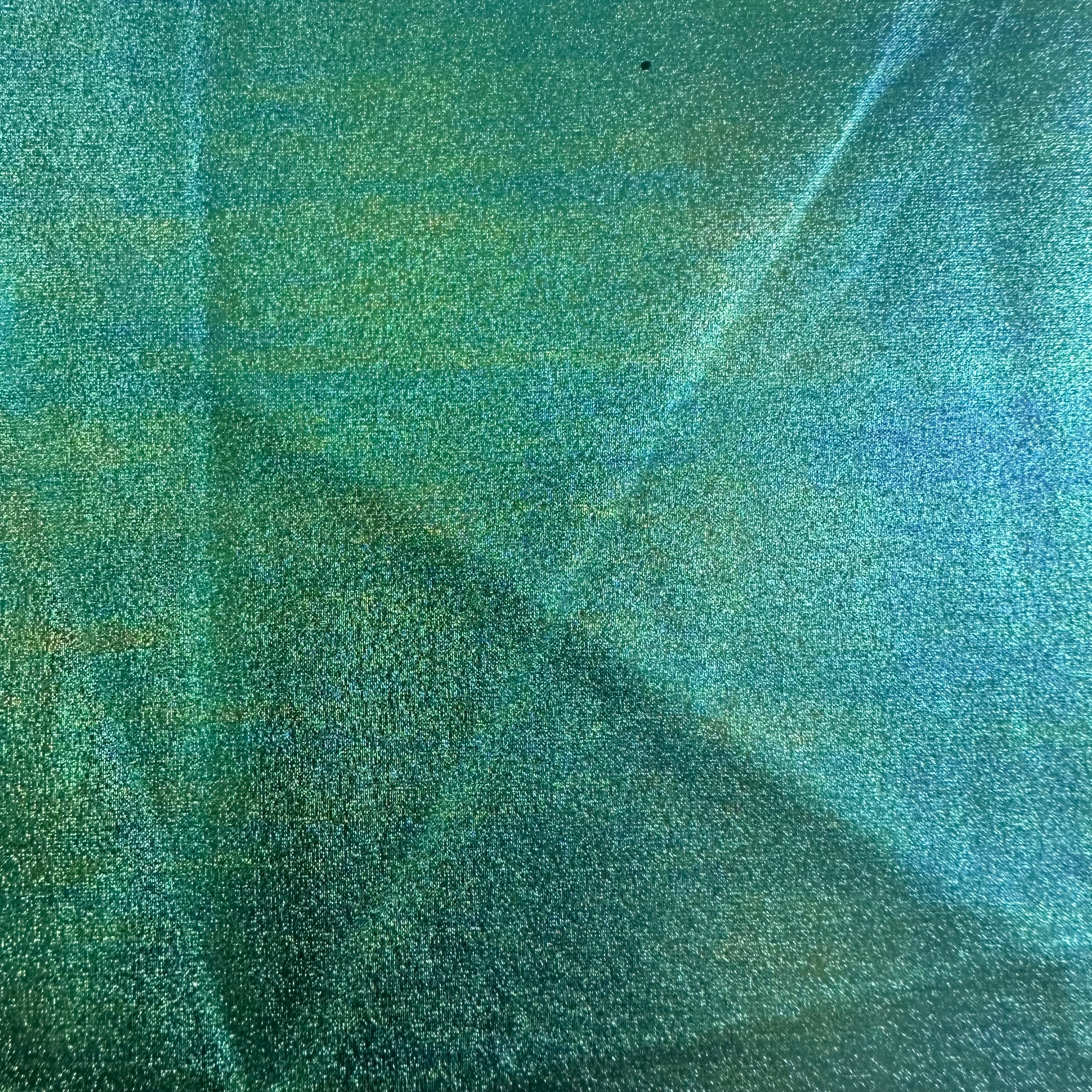 4 Way Stretch Nylon Spandex Oil Slick | Spandex Palace Turq