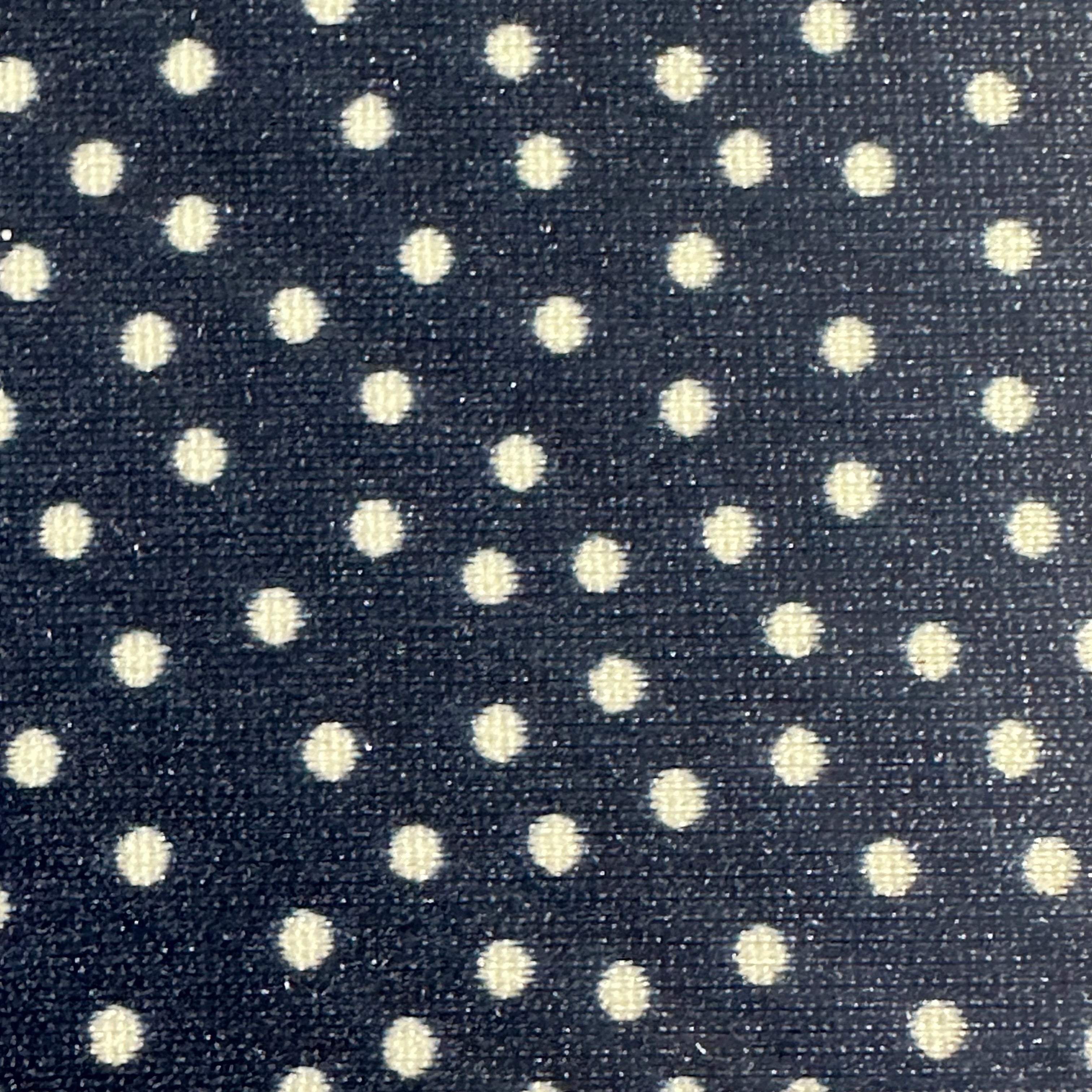 2 Way Stretch Nylon Spandex Doty Dot Jumbo | Spandex Palace Black