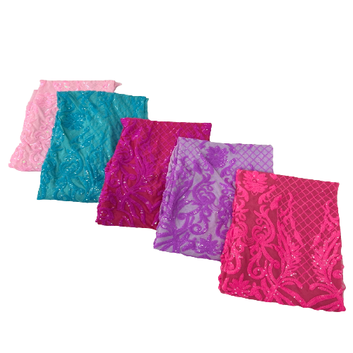 Luna Stretch Sequins Fabric | Spandex Palace