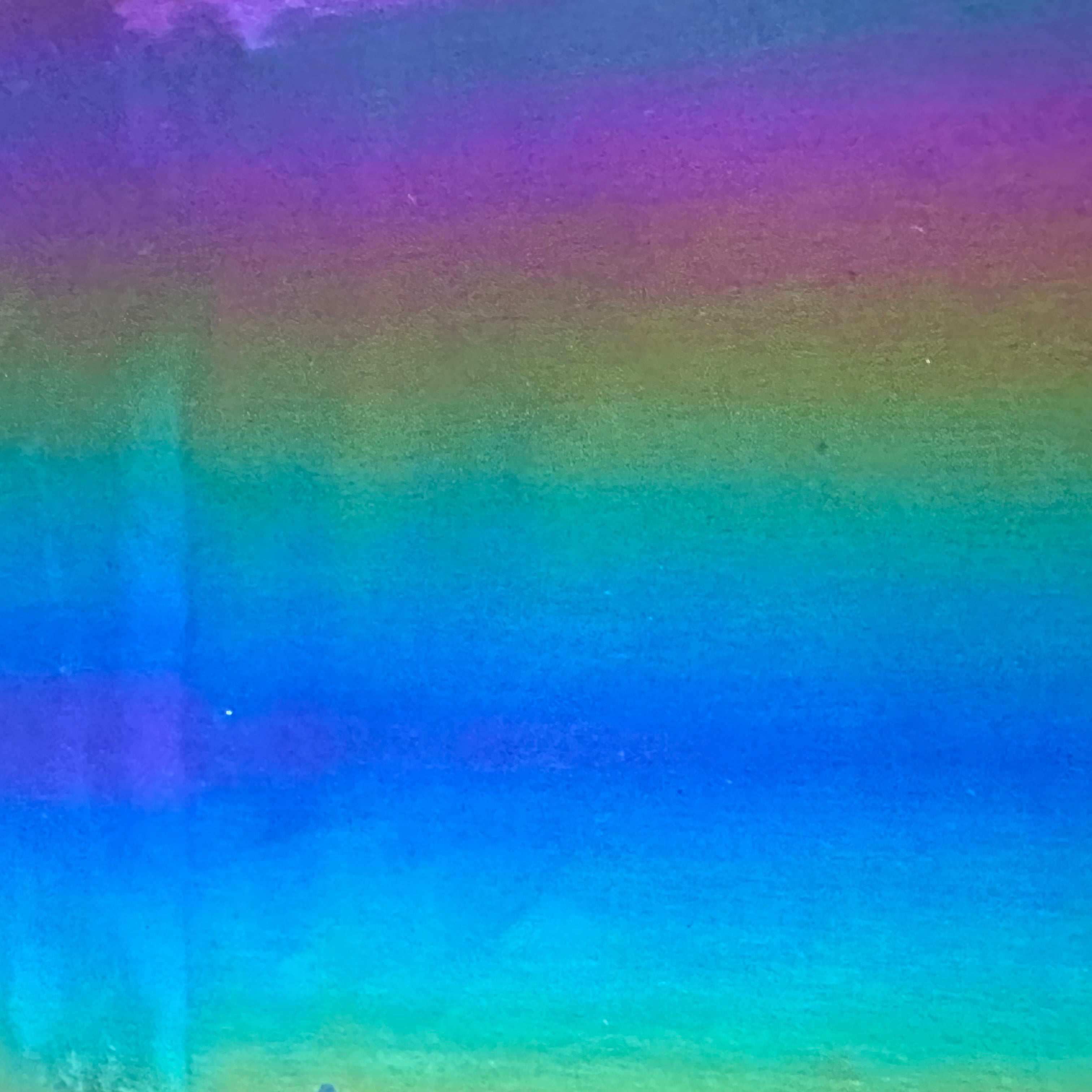 Polyester Non Stretch Bodre Rainbow Vinyl | Spandex Palace Multi Color