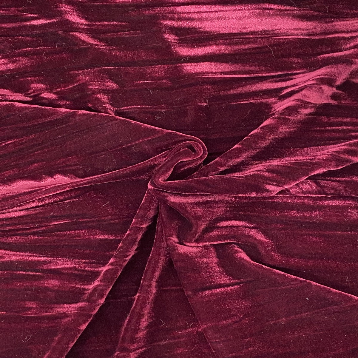 Crinkle Stretch Velvet Fabric | Spandex Palace